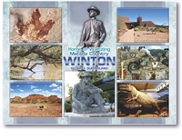 Home of Waltzing Matilda Country Winton - Standard Postcard WIN-012