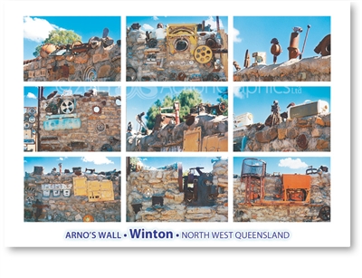 Winton, Arno's Wall - Standard Postcard  WIN-148