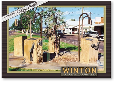 Winton, Street Scene  - Standard Postcard  WIN-155