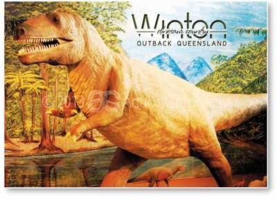 Winton, Dinosaur Country  - Standard Postcard  WIN-171