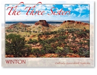 Winton, The Three Sisters  - Standard Postcard  WIN-282