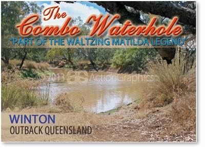 Winton Combo Waterhole - Small Magnets  WINM-002