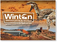 Winton Dinosaur Capital of Australia - Small Magnets  WINM-006