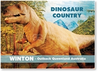 Winton, Dinosaur Country - Small Magnets  WINM-061