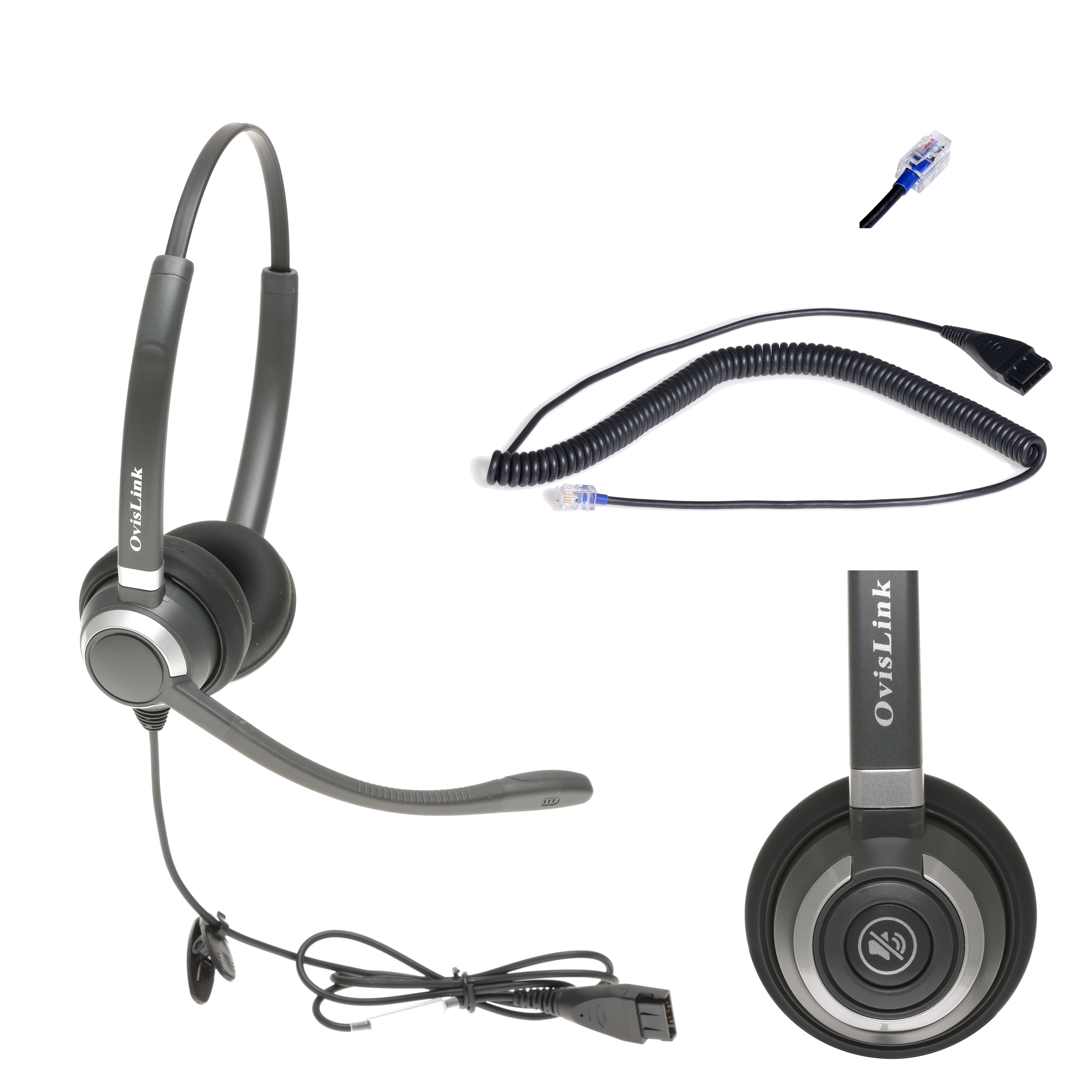 Mitel phone headset with single ear dual ear interchangeable function. HD  voice quality and noise free. Super smooth silicone ear cushions