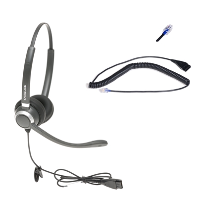 FortiFone Phone Headset with Dual Ear by OvisLink