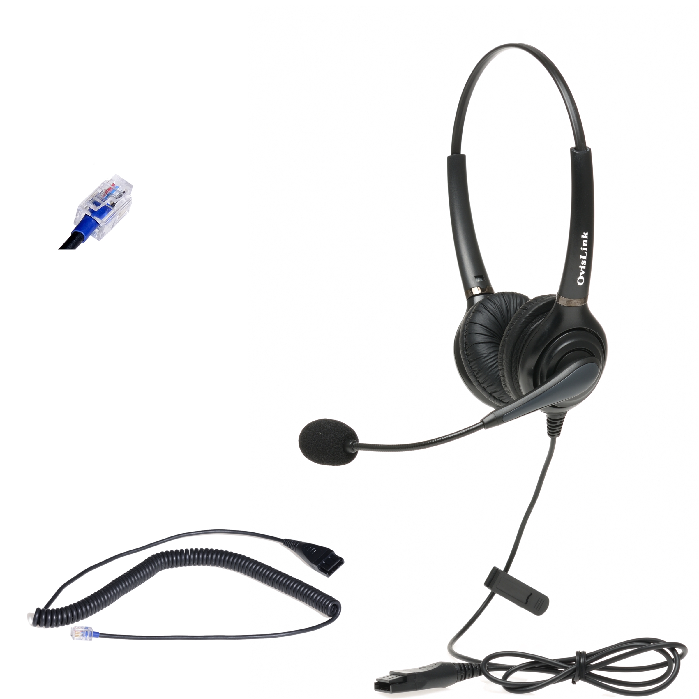 Telephone headset best sale with microphone