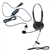 OvisLink dual ear USB Call Center and Contact Center headset with Noise Canceling Microphone for All computers and apps like microphone team, google meet, Salesforce, Five9...