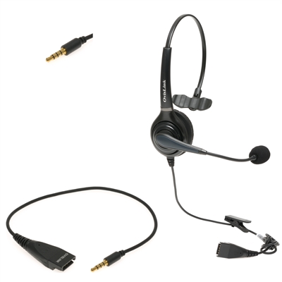 iPhones Mobile Call Center Single-Ear  Headset