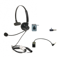 Visbr Office Phone Headset Support RJ9 and 2.5mm headset Jack