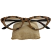 100LEP   LEOPARD RHINESTONE READING GLASSES