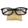 101BK RHINESTONE BLACK READING GLASSES