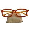 101OR RHINESTONE ORANGE READING GLASSES