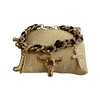 11-6090GLP LEAPORD PRINT WESTERN CHARM BRACELET