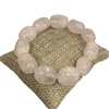 1206CP  LARGE CLEAR PINK SEMI-PRECIOUS STONE BRACELET