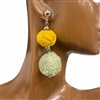 13-1521 FABRIC POST EARRINGS