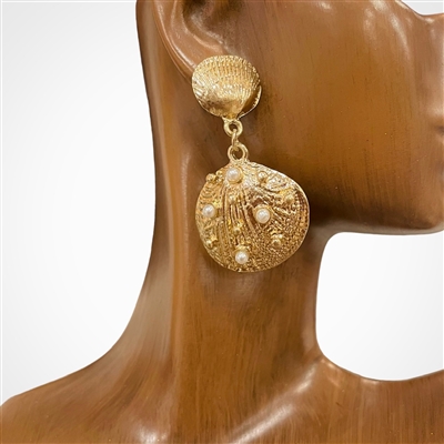 13-2385 SEA SHELL EARRINGS