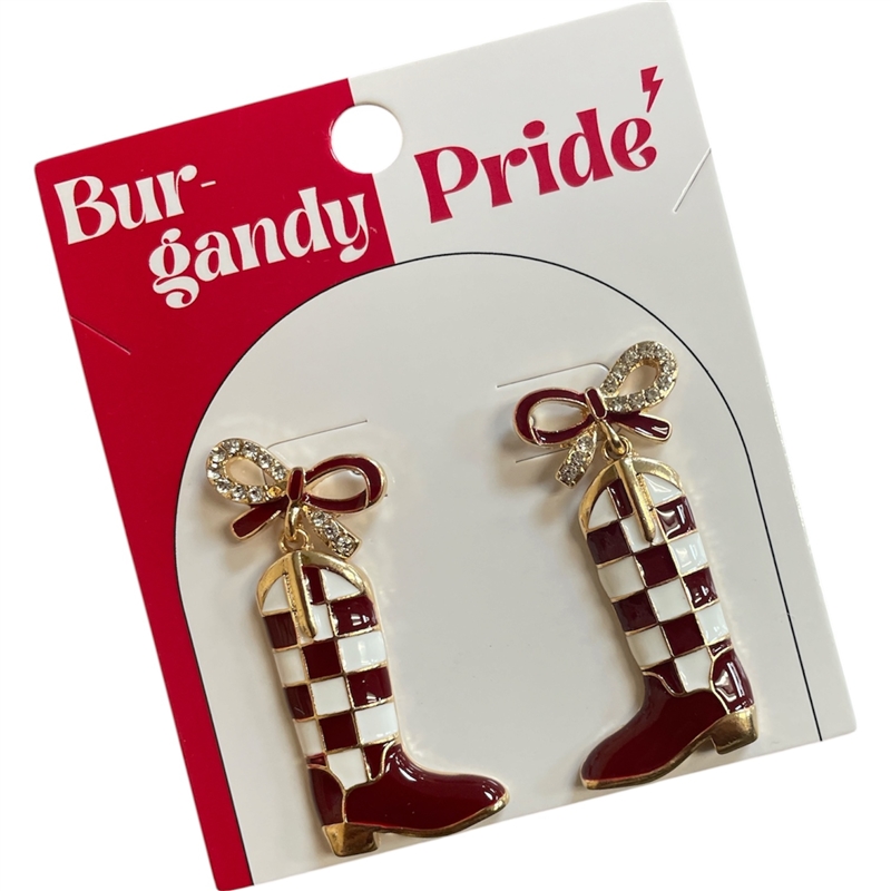13-7924BRG BURGUNDY PRIDE BOOTS