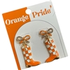13-7924OR ORANGE PRIDE BOOT EARRINGS