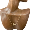 13030  SMALL CROSS  SHORT NECKLACE