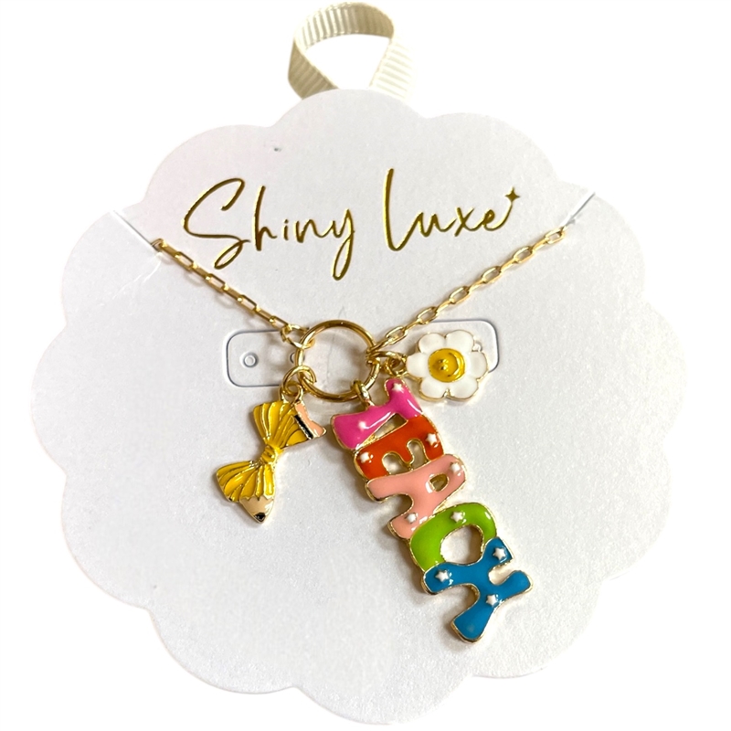 15-2165 TEACH  MULTI SHORT NECKLACE