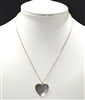 15971V SOLID HEART THIN SMALL NECKLACE