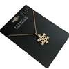 16896XCR SNOWFLAKE NECKLACE