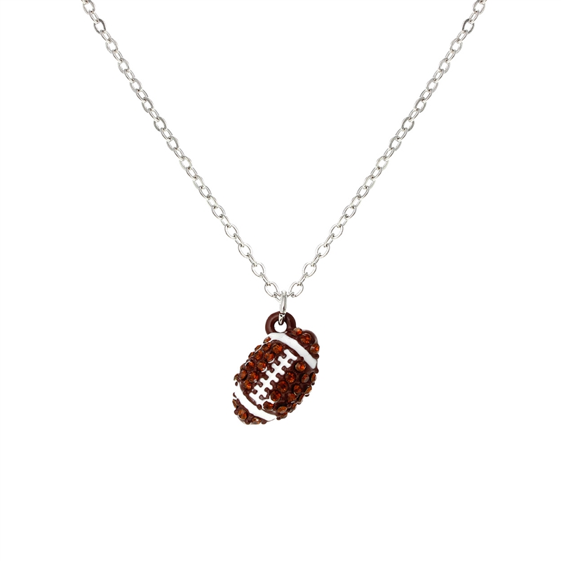 16922 FOOTBALL NECKLACE