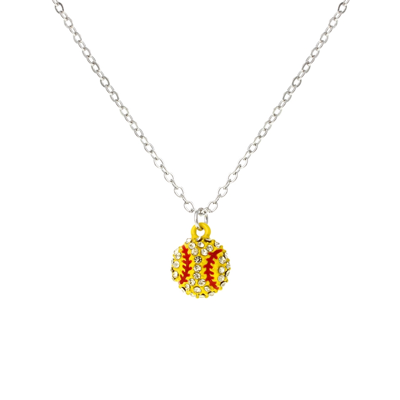 16925 BASEBALL NECKLACE