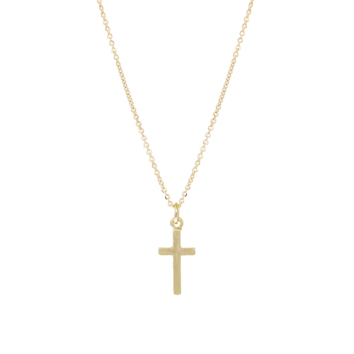 17055 SMALL CROSS CHAIN NECKLACE