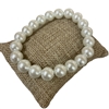 172W 10MM  WHITE PEARL BRACELET