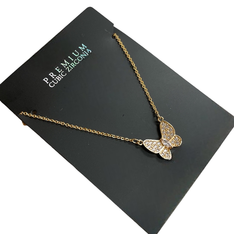 17779CR BUTTERFLY NECKLACE