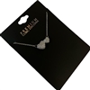 18218 CUBIC ZIRCONIA HEART SHORT NECKLACE