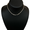 18282 CZ RHINESTONE LOVE CHOKER/COLLAR NECKLACE