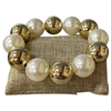 18MP   18MM PEARL & BALL BRACELET