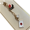 19-1810  LIPS  BOOT & CHARMS  KEYCHAIN