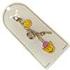 19-1815 MULTI COWBOY SMILEY FACE BAG CHARM