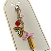 19-1961  TEACHER  BAG CHARM/KEYCHAIN