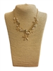 19074 STARFISH & SEASHELLS PEARL CHARM NECKLACE