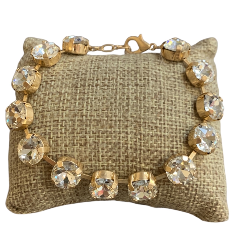 1YAB5174 CRYSTAL STONE BRACELET