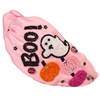 20-0280PK PINK & SEED BEAD GHOST PUMPKIN HEADBAND