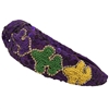 20-0318 PURPLE SEQUIN MARDI GRAS HEADBAND