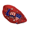 20-0378RD  LOVE AMERICAN FLAG HEADBAND