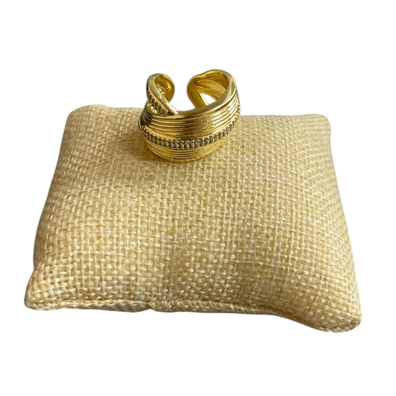20260T  TWISTED  ADJUSTABLE RING