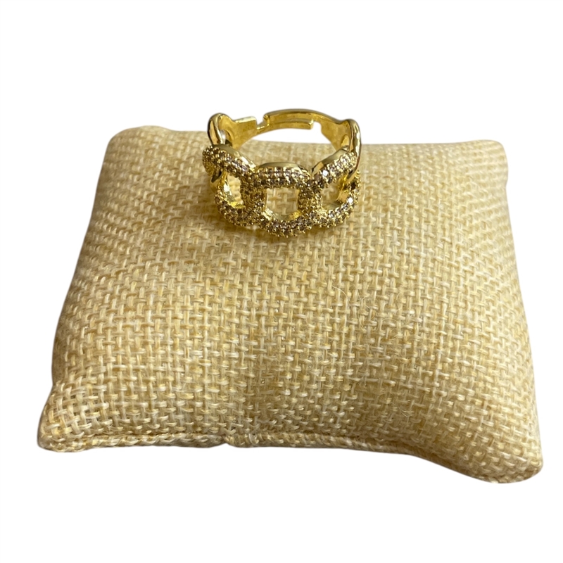 2026S   CHAIN LINK ADJUSTABLE RING