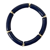 202BK  NAVY BLUE SMALL ACRYLIC BRACELET