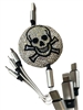 206AB  AB SKULL 3 IN 1 RETRACTABLE MULTIPLE CHARGERS