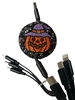 206BKP  BLACK PUMPKIN 3 IN 1 RETRACTABLE MULTIPLE CHARGERS