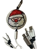 207AB  AB SANTA 3 IN 1 RETRACTABLE MULTIPLE CHARGERS