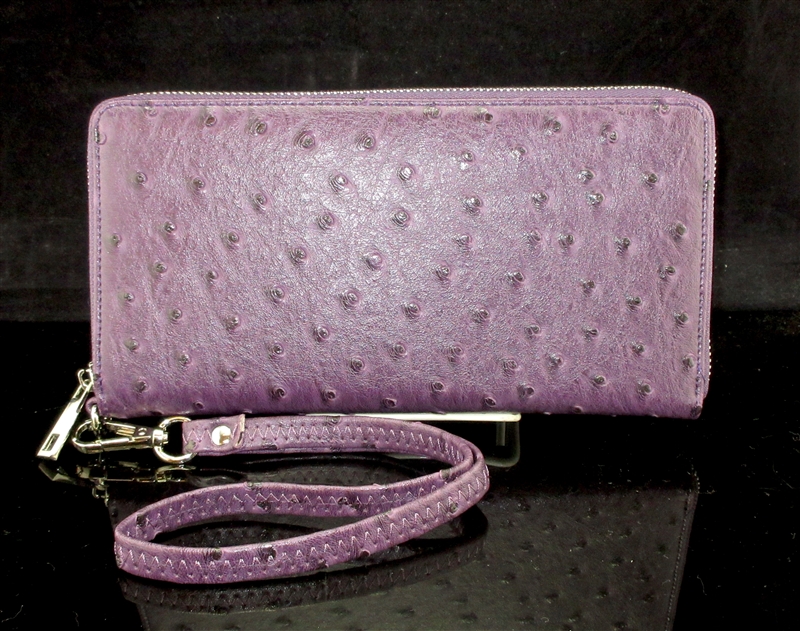 210329 TEXTURED DARK PURPLE WALLET